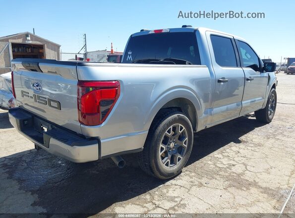 1FTEW2KP0RFA84096 2024 FORD F150 Silver Հետևի աջ