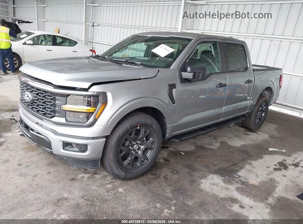 1FTEW2KP3TKD22845 2026 FORD F150 Silver Przód lewy