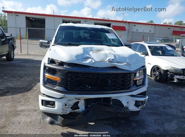 1FTEW2KP4RFA29893 2024 FORD F150 White Instrument cluster view