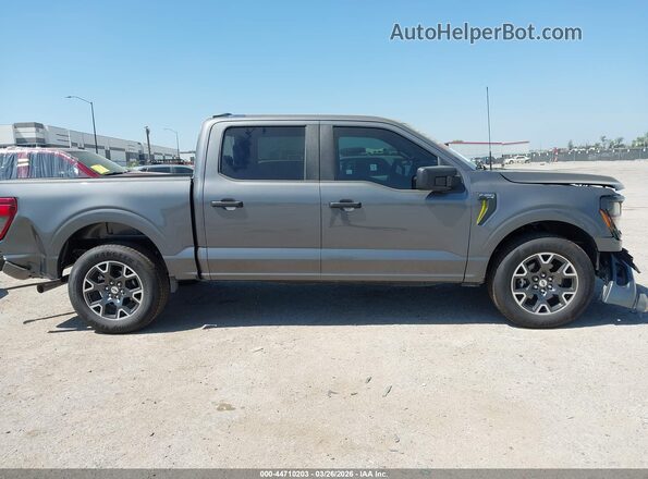 1FTEW2KPXSKD84449 2025 FORD F150 Gray Dashboard view