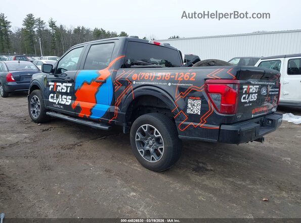 1FTEW2LP2RKE45821 2024 FORD F150 Black Tył lewy