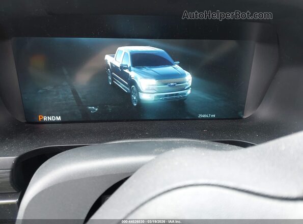 1FTEW2LP2RKE45821 2024 FORD F150 Black Widok tylnych siedzeń