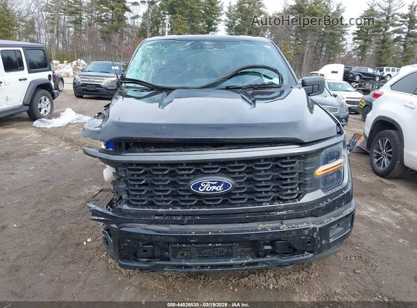 1FTEW2LP2RKE45821 2024 FORD F150 Black Widok zestawu wskaźników