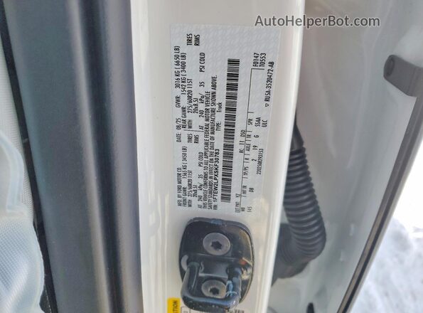 1FTEW2LPXSKF30783 2025 FORD F150 White Widok komory silnika