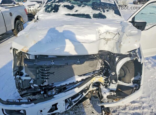 1FTEW2LPXSKF30783 2025 FORD F150 White Widok wnętrza z tyłu