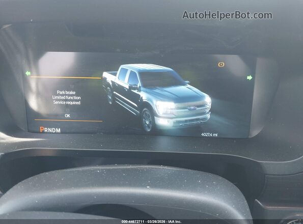 1FTEW3KP5SFB90684 2025 FORD F150 White Вид задніх сидінь