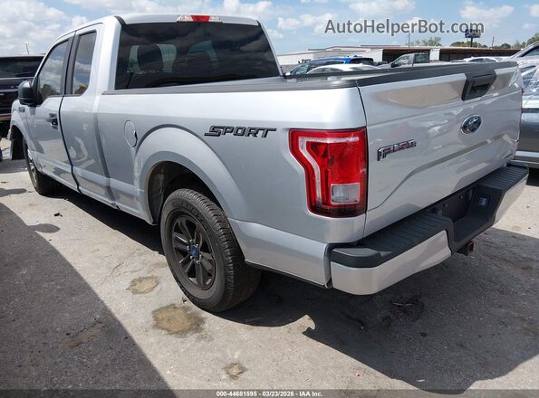 1FTEX1C86GKE92802 2016 FORD F150 Gray Задня ліва чверть