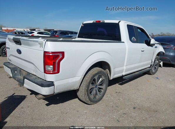1FTEX1C87HKC72523 2017 FORD F150 White Tył prawy