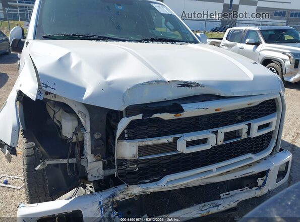 1FTEX1C87HKC72523 2017 FORD F150 White Widok zestawu wskaźników