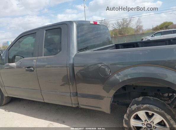 1FTEX1C88GFA77635 2016 FORD F150 Gray 