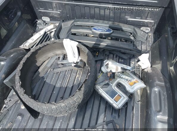 1FTEX1C88GFA77635 2016 FORD F150 Gray Вид щитка приладів