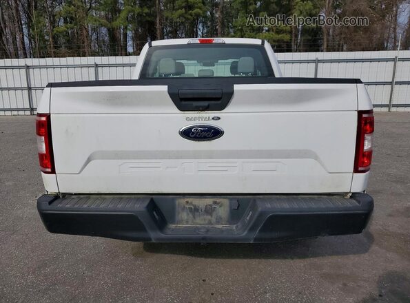 1FTEX1CB4JFC17019 2018 FORD F150 Белый Вид сзади