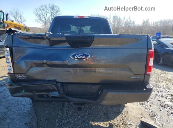 1FTEX1CP1KKC27110 2019 FORD F150 Gray 