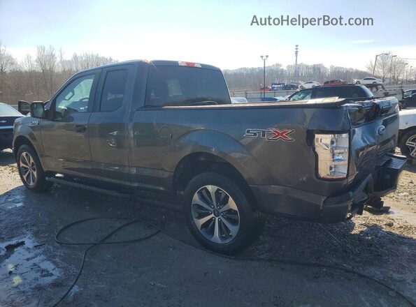 1FTEX1CP1KKC27110 2019 FORD F150 Gray 