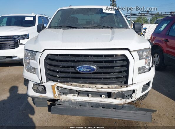 1FTEX1CP7HKD10274 2017 FORD F150 White 