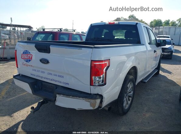 1FTEX1CP7HKD10274 2017 FORD F150 White 