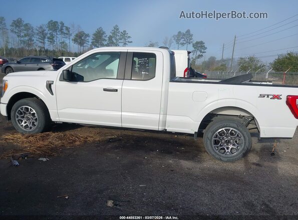 1FTEX1CP7MKD80223 2021 FORD F150 White 360 interior view