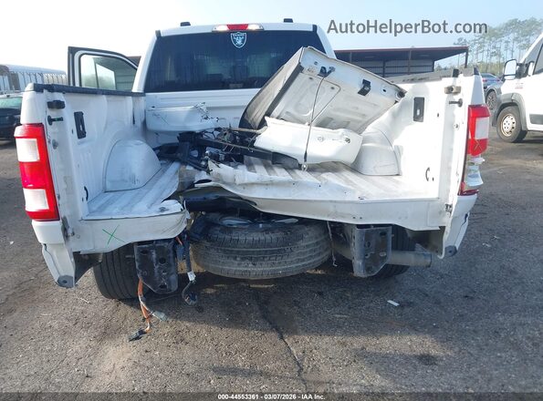 1FTEX1CP7MKD80223 2021 FORD F150 White Front view