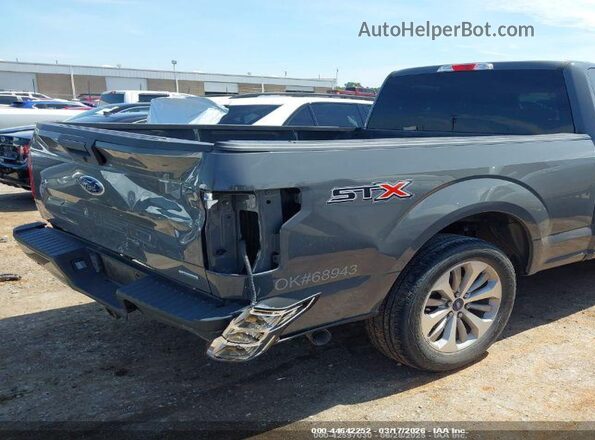 1FTEX1CP8JFD33741 2018 FORD F150 Gray უკანა მარჯვენა
