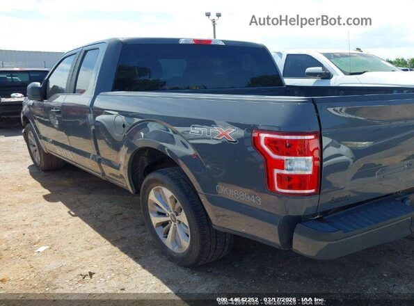 1FTEX1CP8JFD33741 2018 FORD F150 Gray უკანა მარცხენა