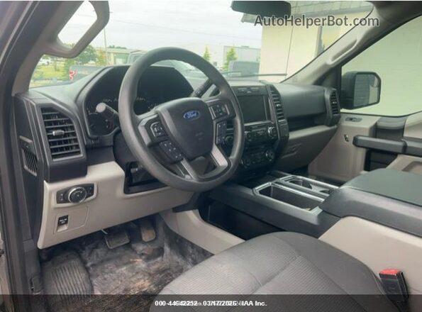 1FTEX1CP8JFD33741 2018 FORD F150 Gray სალონის 360-გრადუსიანი ხედი