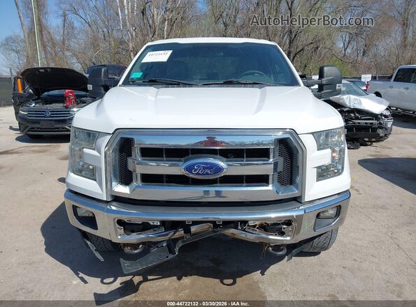 1FTEX1EP5GKD60716 2016 FORD F150 White Սարքավորումների վահանակի տեսք
