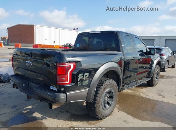 1FTEX1RG7HFA94605 2017 FORD F150 Black Задня права чверть