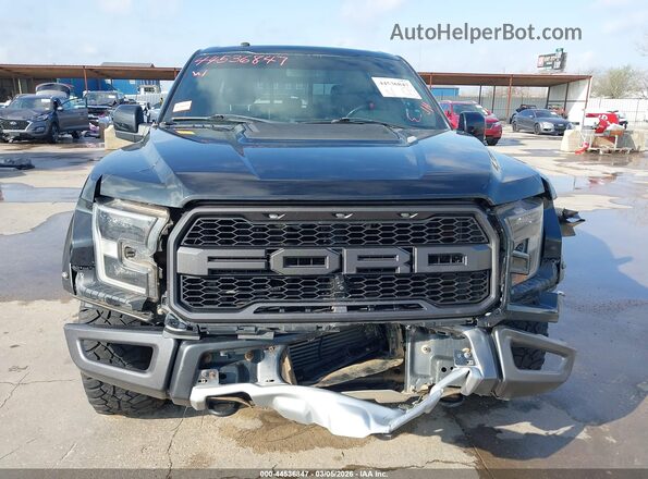 1FTEX1RG7HFA94605 2017 FORD F150 Black Вид панелі приладів