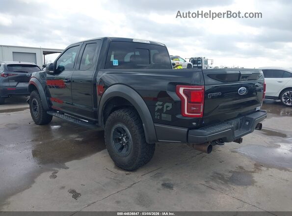 1FTEX1RG7HFA94605 2017 FORD F150 Black Задня ліва чверть