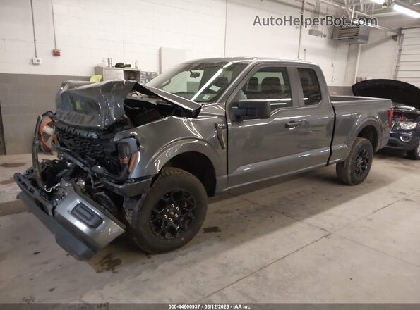 1FTEX2LP5SKF11488 2025 FORD F150 Серый Передняя левая четверть