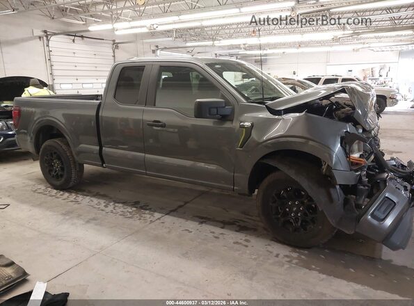 1FTEX2LP5SKF11488 2025 FORD F150 Серый Вид задней части салона