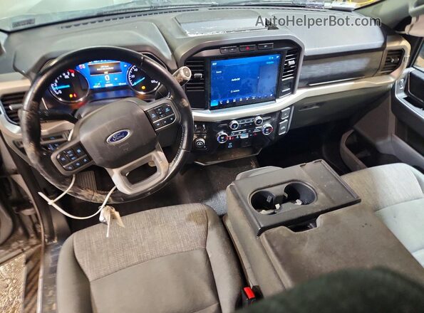 1FTFW1E54MFC36236 2021 FORD F150 Silver Dashboard view