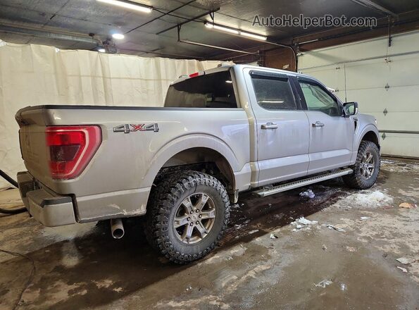 1FTFW1E54MFC36236 2021 FORD F150 Silver Rear right