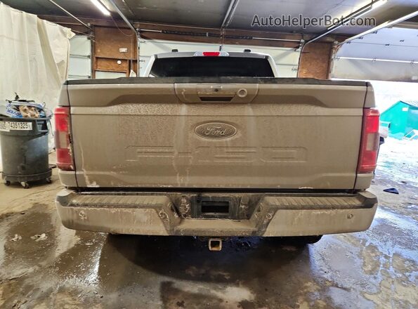 1FTFW1E54MFC36236 2021 FORD F150 Silver Rear view