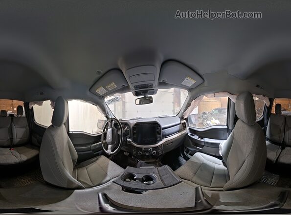 1FTFW1E54MFC36236 2021 FORD F150 Silver 360 interior view