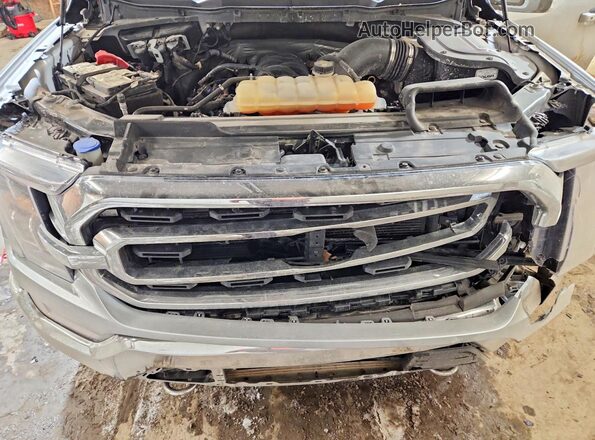 1FTFW1E54MFC36236 2021 FORD F150 Silver Rear interior view