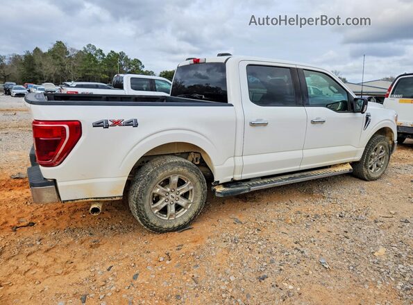 1FTFW1E55MFB02173 2021 FORD F150 White უკანა მარჯვენა