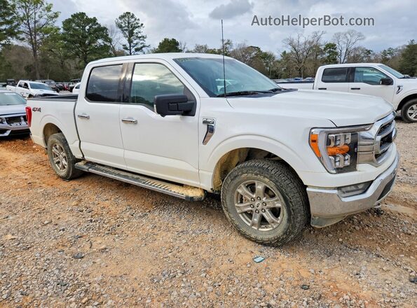 1FTFW1E55MFB02173 2021 FORD F150 White წინა მარჯვენა