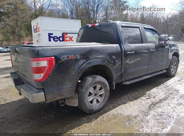 1FTFW1E56MFC83588 2021 FORD F150 Blue Հետևի աջ