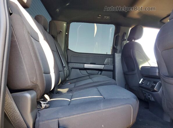 1FTFW1E81MFC51268 2021 FORD F150 Gray უკანა სავარძლების ხედი