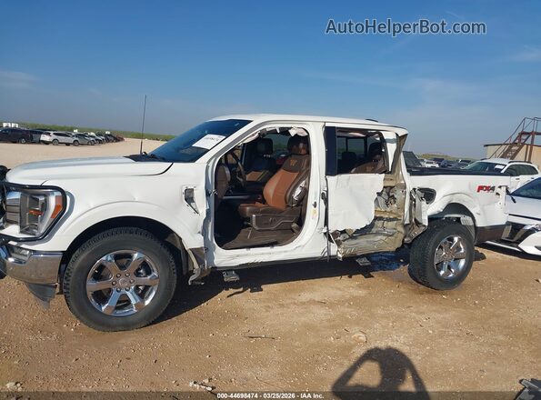 1FTFW1E86PFA43391 2023 FORD F150 White წინა ხედი