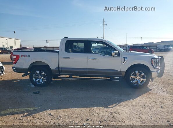 1FTFW1E86PFA43391 2023 FORD F150 White უკანა სალონის ხედი