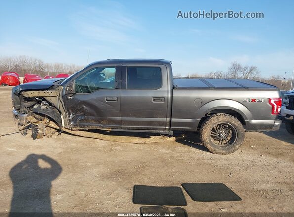 1FTFW1EF3GFC19702 2016 FORD F150 Gray 
