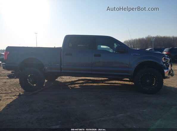 1FTFW1EF3GFC19702 2016 FORD F150 Gray Սալոնի 360 աստիճան տեսք