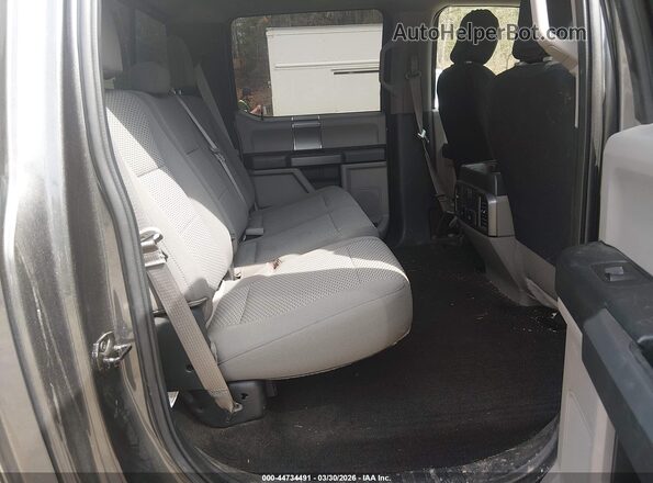 1FTFW1EG0JFA84646 2018 FORD F150 Gray VIN sticker view