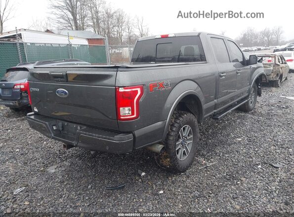 1FTFW1EG3GFB67609 2016 FORD F150 Gray უკანა მარჯვენა