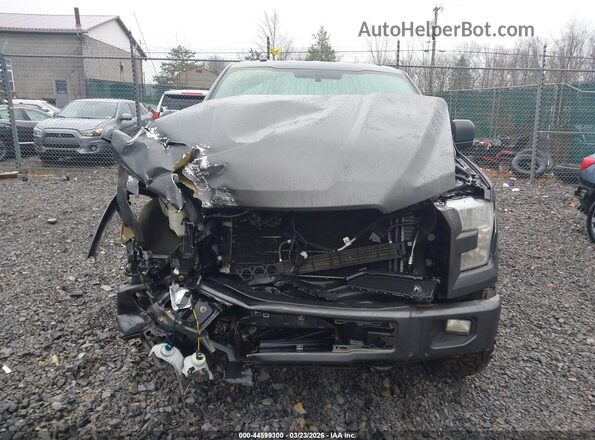 1FTFW1EG3GFB67609 2016 FORD F150 Gray ხელსაწყოთა პანელის ხედი