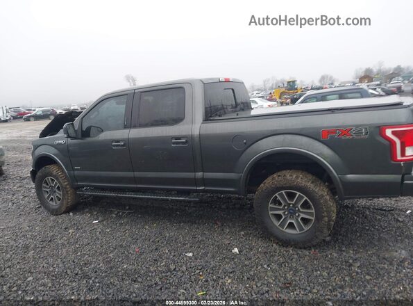 1FTFW1EG3GFB67609 2016 FORD F150 Gray სალონის 360-გრადუსიანი ხედი
