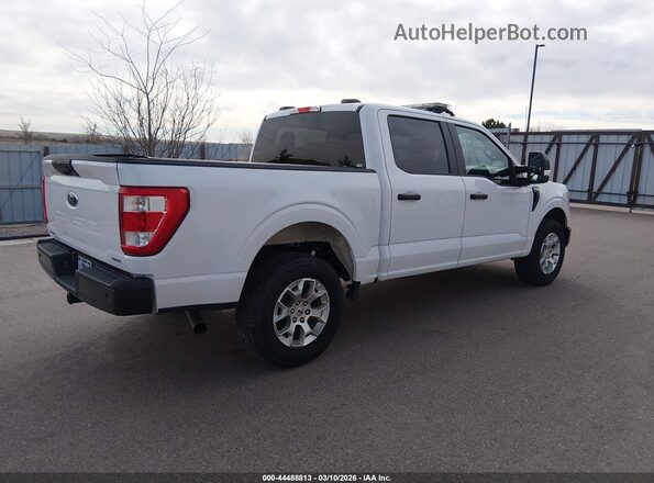 1FTFW1P80MKE96258 2021 FORD F-150 POLICE RESPONDER White Rear right