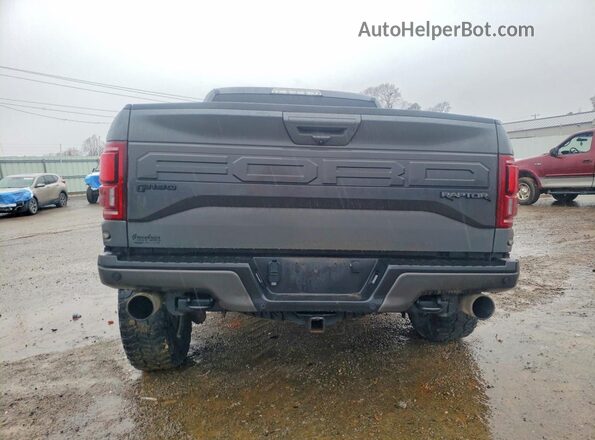 1FTFW1RG1JFD26029 2018 FORD F150 Серый Вид сзади
